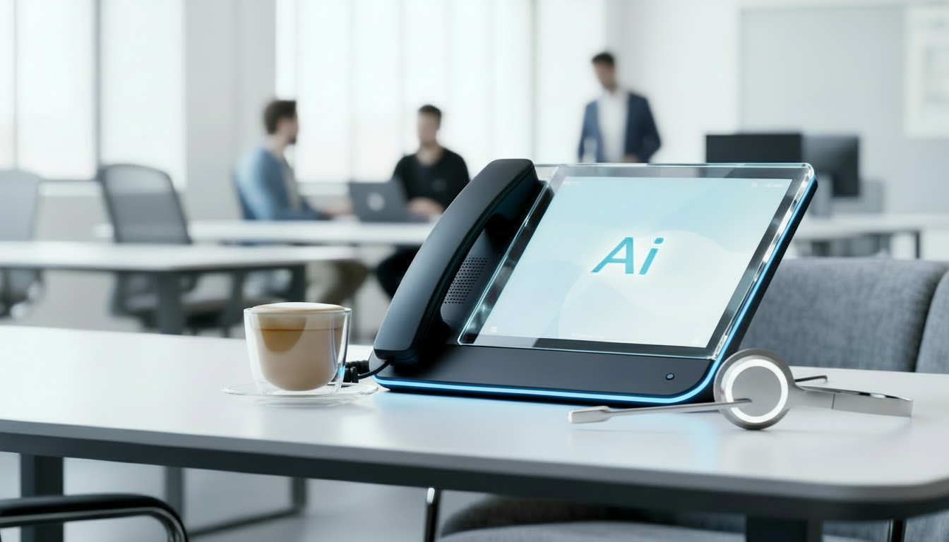 Современный офисный SIP телефон_АТС для офиса будущего